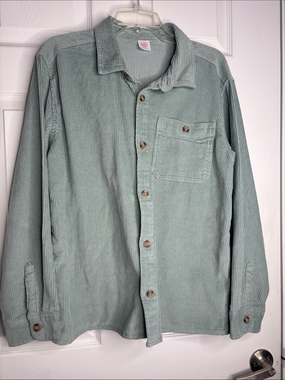 wonder nation Sage Green Corduroy Shirt Jacket